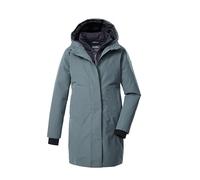 killtec Fille Kow 236 Grls Prk Parka Fonctionnelle Avec Capuche En Look 2 1, Smoke Blue, 140 EU
