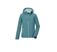 killtec Fille Kow 349 Grls Sftshll Jckt Veste Softshell/d'extérieur Avec Capuche, Dark Mint, 176 EU