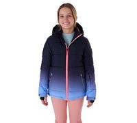 killtec Fille Ksw 330 Grls Qltd Jckt Veste De Ski Matelassée Avec Capuche Et Jupe Pare-neige, Lavande, 128 EU