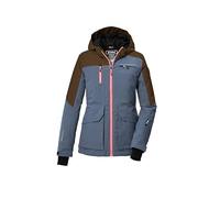killtec Fille Ksw 340 Grls Jckt Veste De Ski Fonctionnelle Avec Capuche Et Jupe Pare-neige, Denim Blue, 152 EU