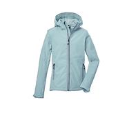 killtec Fille La veste softshell à capuche/veste d'extérieur est déperlante KOW 168 GRLS SFTSHLL JCKT, peppermint, 116, 40925-000
