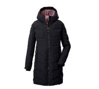 killtec Fille Manteau matelassé/fonctionnel en aspect duvet avec capuche KOW 219 GRLS QLTD CT, schwarz, 140, 43505-000
