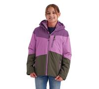 killtec Fille Veste fonctionnelle avec capuche et pare-neige/veste d'extérieur imperméable KOW 170 GRLS JCKT, dark orchid, 140, 40927-000
