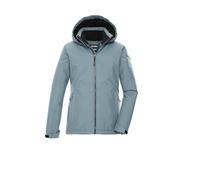 killtec Fille Veste fonctionnelle/d'extérieur avec capuche KOW 217 GRLS JCKT, hell rauchblau, 140, 43502-000