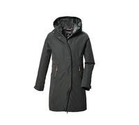 killtec Fille Veste fonctionnelle/d'extérieur avec capuche KOW 360 GRLS PRK, dark moss, 128, 42149-000