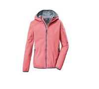killtec Fille Veste fonctionnelle imperméable avec capuche et Magic Print KOS 156 GRLS JCKT, hellpink, 176, 44115-000