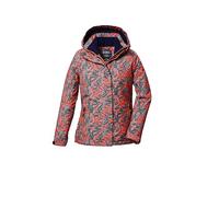 killtec Fille Veste fonctionnelle/veste outdoor avec capuche et jupe pare-neige KOW 355 GRLS JCKT, light moss, 164, 42147-000