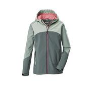 killtec Fille Veste fonctionnelle/veste outdoor imperméable avec capuche KOS 158 GRLS JCKT, naturgrün, 164, 44117-000