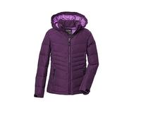 killtec Fille Veste matelassée à capuche KOW 166 GRLS QLTD JCKT, dark orchid, 140, 40923-000