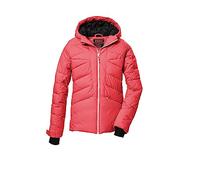 Killtec Fille Veste matelassée/veste de ski avec capuche et pare-neige KSW 116 GRLS SKI QLTD JCKT, coral pink, 140, 39652-000