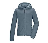 killtec Fille Veste polaire avec capuche KOW 245 GRLS FLC JCKT, dunkel denim, 164, 43701-000