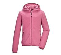 killtec Fille Veste polaire avec capuche KOW 245 GRLS FLC JCKT, himbeere, 176, 43701-000