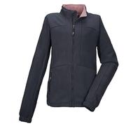 killtec Fille Veste polaire avec col montant KOW 216 GRLS FLC JCKT, schwarz blau, 128, 43500-000