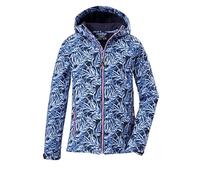 Killtec Fille Veste softshell/veste outdoor avec capuche Mädchen Softshelljacke Print, dunkelnavy, 176, 43200-000