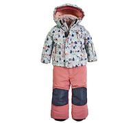 Killtec firstinstinct by killtec enfants Combinaison de ski/neige 3 en 1 avec pantalon zippé et capuche, imperméable FISW 34 MNS JCKT AND PNTS, steel mint, 86, 39911-000