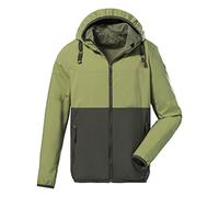 Killtec G.I.G.A DX Men's Veste réversible fonctionnelle/veste réversible à capuche - GS 11 MN JCKT, pistachio, L, 38216-000