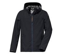 Killtec G.I.G.A DX Men's Veste softshell/veste d'extérieur à capuche - GS 9 MN SFTSHLL JCKT, dark navy, S, 38213-000
