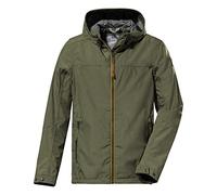 Killtec G.I.G.A DX Men's Veste softshell/veste d'extérieur à capuche - GS 9 MN SFTSHLL JCKT, olive, L, 38213-000