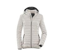 Killtec G.I.G.A DX Uyaka Veste à capuche zippée Femme Gris Clair FR : L (Taille Fabricant : 42)