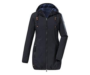 Killtec G.I.G.A DX Women's Parka fonctionnelle réversible / parka à capuche - GS 2 WMN PRK, dark navy, 36, 38204-000