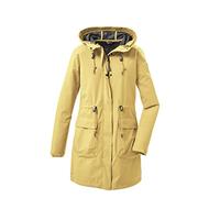 Killtec G.I.G.A DX Women's Parka softshell décontractée à capuche - GS 99 WMN SFTSHLL PRK, burned yellow, 48, 37955-000