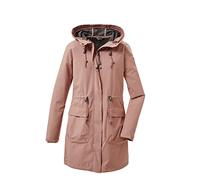 Killtec G.I.G.A DX Women's Parka softshell décontractée à capuche - GS 99 WMN SFTSHLL PRK, rose, 44, 37955-000