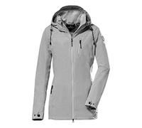Killtec G.I.G.A DX Women's Veste fonctionnelle/ veste d'extérieur avec capuche amovible - GS 31 WMN JCKT, light grey, 34, 38341-000