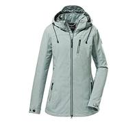 Killtec G.I.G.A DX Women's Veste softshell/veste d'extérieur avec capuche zippée - GS 32 WMN SFTSHLL JCKT, ice-blue, 38, 38345-000