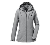 Killtec G.I.G.A DX Women's Veste softshell/veste d'extérieur avec capuche zippée - GS 32 WMN SFTSHLL JCKT, dark navy, 36, 38345-000