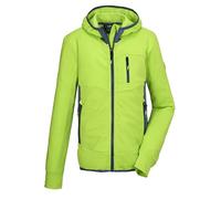 killtec Garçon Kos 159 Bys Flx Jckt Veste En Power Stretch Avec Capuche, Citron Vert, 164 EU