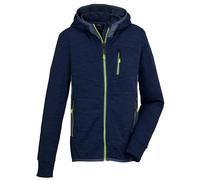 killtec Garçon Kos 159 Bys Flx Jckt Veste En Power Stretch Avec Capuche, Dark Ocean, 140 EU