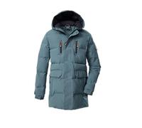 killtec Garçon Kow 238 Bys Qltd Prk Parka Outdoor/parka Matelassée/parka Fonctionnelle En Aspect Duvet Avec Capuche, Smoke Blue, 152 EU