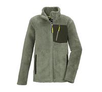 killtec Garçon Kow 363 Bys Flc Jckt Veste Polaire Sherpa, Moss, 152 EU