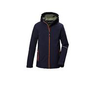 killtec Garçon Kow 366 Bys Sftshll Jckt Veste Softshell/d'extérieur Avec Capuche, Dark Navy, 152 EU