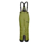 killtec Garçon Ksw 195 Bys Pnts Pantalon De Ski Fonctionnel avec Braguette Amovible, Protection des Bords Et Jupe Pare-Neige, Kaki, 128 EU