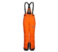 killtec Garçon Ksw 195 Bys Pnts Pantalon De Ski Fonctionnel avec Braguette Amovible, Protection des Bords Et Jupe Pare-Neige, Dark Orange, 152 EU
