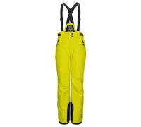 killtec Garçon Ksw 214 Bys Pnts Pantalon De Ski/Fonctionnel avec Bavette Amovible, Protection des Bords Et Jupe Pare-Neige, Citron Vert, 164 EU