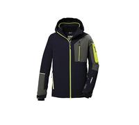 killtec Garçon Ksw 391 Bys Jckt Veste De Ski Fonctionnelle Avec Capuche Et Jupe Pare-neige, Dark Navy, 140 EU