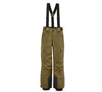 Killtec Garçon Pantalon de Ski Fonctionnel avec bavette Amovible, Jupe Pare-Neige et Protection des Bords Ksw 183 Bys Ski Pnts, Chameau, 128, 38789-000