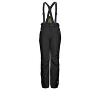 killtec Garçon Pantalon de Ski/Fonctionnel avec bavette Amovible, Protection des Bords et Jupe Pare-Neige KSW 214 BYS Ski PNTS, Schwarz, 128, 43651-000