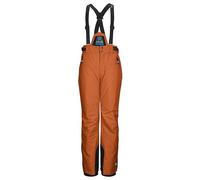 killtec Garçon Pantalon de Ski/Fonctionnel avec bavette Amovible, Protection des Bords et Jupe Pare-Neige KSW 214 BYS Ski PNTS, Rost, 164, 43651-000