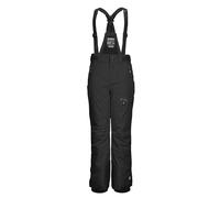 killtec Garçon Pantalon de Ski/Pantalon Fonctionnel avec Braguette Amovible, Protection des Bords et Jupe Pare-Neige KSW 195 BYS Ski PNTS, Schwarz, 128, 43479-000