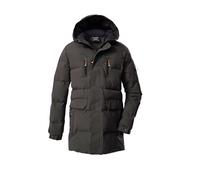 killtec Garçon Parka outdoor/parka matelassée/parka fonctionnelle en aspect duvet avec capuche KOW 238 BYS QLTD PRK, dunkelstein, 128, 43596-000