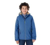 killtec Garçon Veste fonctionnelle/d'hiver avec capuche KOW 377 BYS JCKT, blaugrau, 128, 42169-000