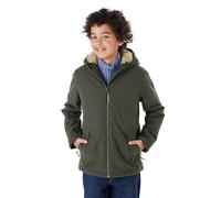 killtec Garçon Veste fonctionnelle/d'hiver avec capuche KOW 377 BYS JCKT, dark moss, 164, 42169-000