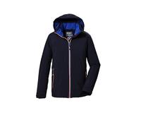 killtec Garçon Veste fonctionnelle/Jacquette d'extérieur avec capuche KOW 369 BYS JCKT, dunkelnavy, 128, 42163-000