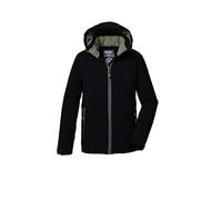 killtec Garçon Veste fonctionnelle/Jacquette d'extérieur avec capuche KOW 369 BYS JCKT, schwarz, 152, 42163-000