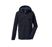 killtec Garçon Veste fonctionnelle/veste outdoor imperméable avec capuche KOS 125 BYS JCKT, dunkelnavy, 152, 44147-000