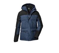 killtec Garcon Veste matelassée à capuche/veste d'hiver hydrofuge KOW 156 BYS QLTD JCKT, dark ocean, 140, 40912-000