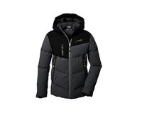 killtec Garçon Veste matelassée/d'hiver avec capuche KOW 376 BYS QLTD JCKT, anthrazit melange, 116, 42212-000